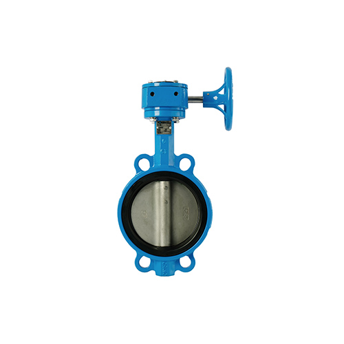บัตเตอร์ฟลายวาล์ว Butterfly valve Wafer type FCD45 c/w Gear Operator