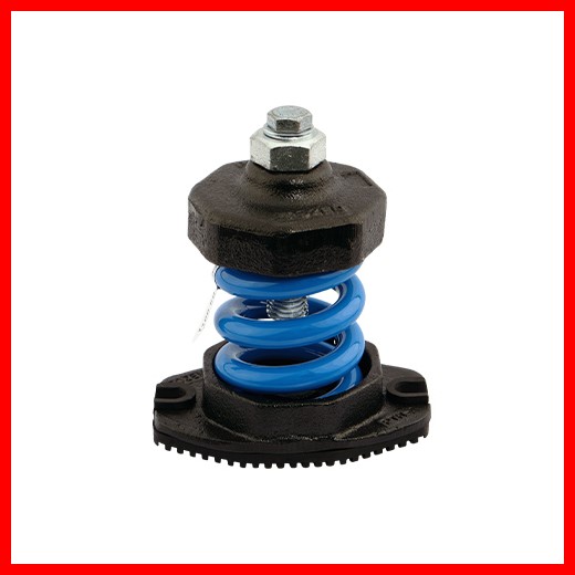 สปริงตั้งพื้นรุ่น Tozen Floor Mounting Single Spring Isolator PTMA
