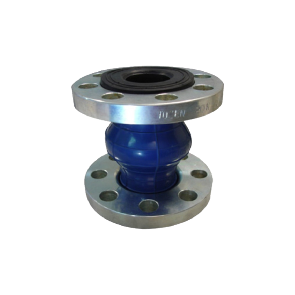 ข้อต่ออ่อนยางลอนเดี่ยวแบบหน้าแปลนเหล็ก Tozenflex Flange Type (SS400)