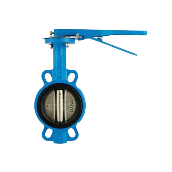 บัตเตอร์ฟลายวาล์ว Butterfly Valve Wafer type FCD45 c/w Lever Operator