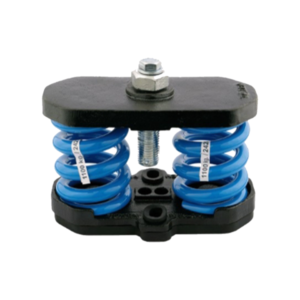 สปริงตั้งพื้นรุ่น Tozen Heavy Loading Multiple Spring Isolator PTM-AM 25mmL  Deflection